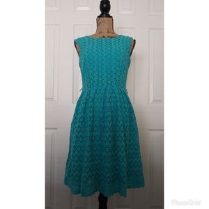 Beautiful lace blue dress 👗💙